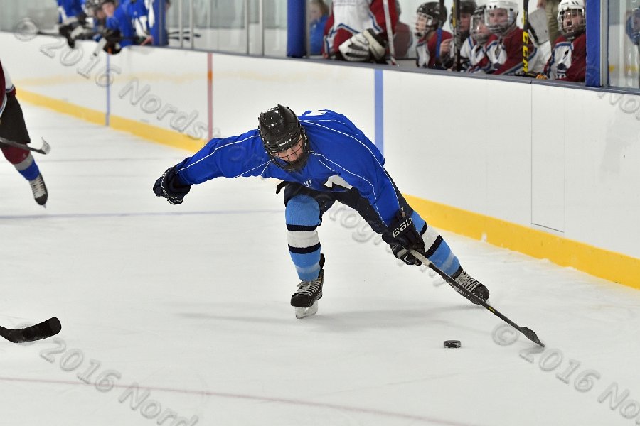 Wheaton College Men\'s Ice Hockey vs Middlesex Community College. - Photo By: KEITH NORDSTROM